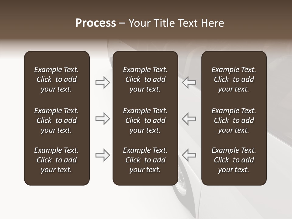 Vacation Transport Ticket PowerPoint Template