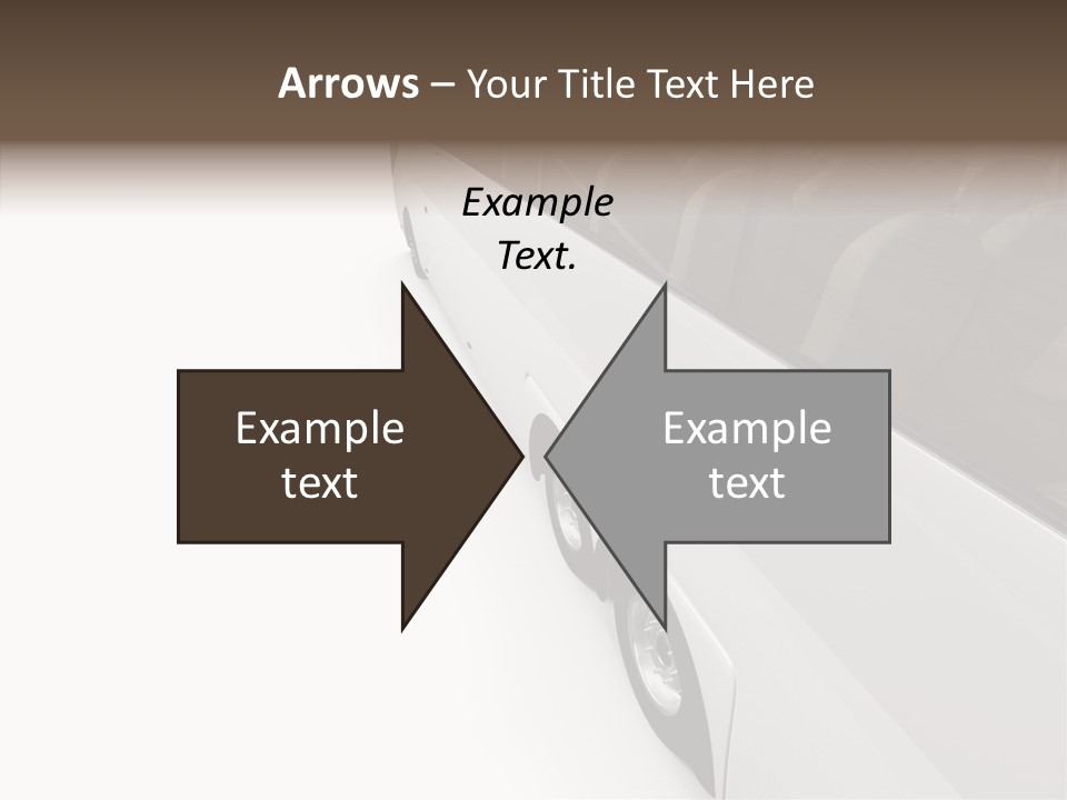 Vacation Transport Ticket PowerPoint Template