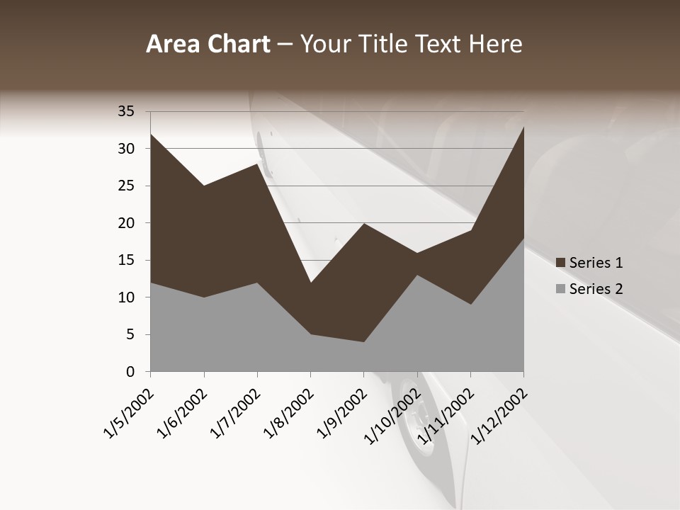Vacation Transport Ticket PowerPoint Template