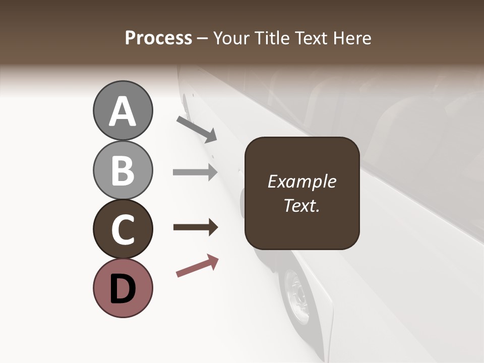 Vacation Transport Ticket PowerPoint Template