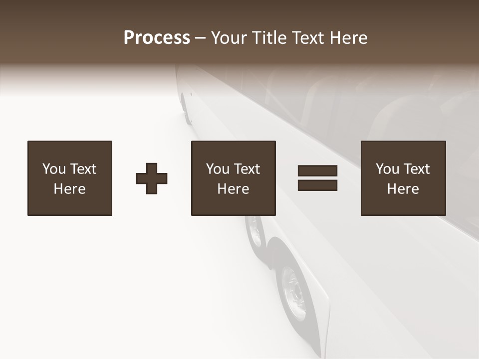Vacation Transport Ticket PowerPoint Template