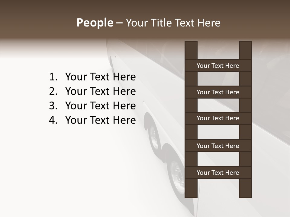 Vacation Transport Ticket PowerPoint Template