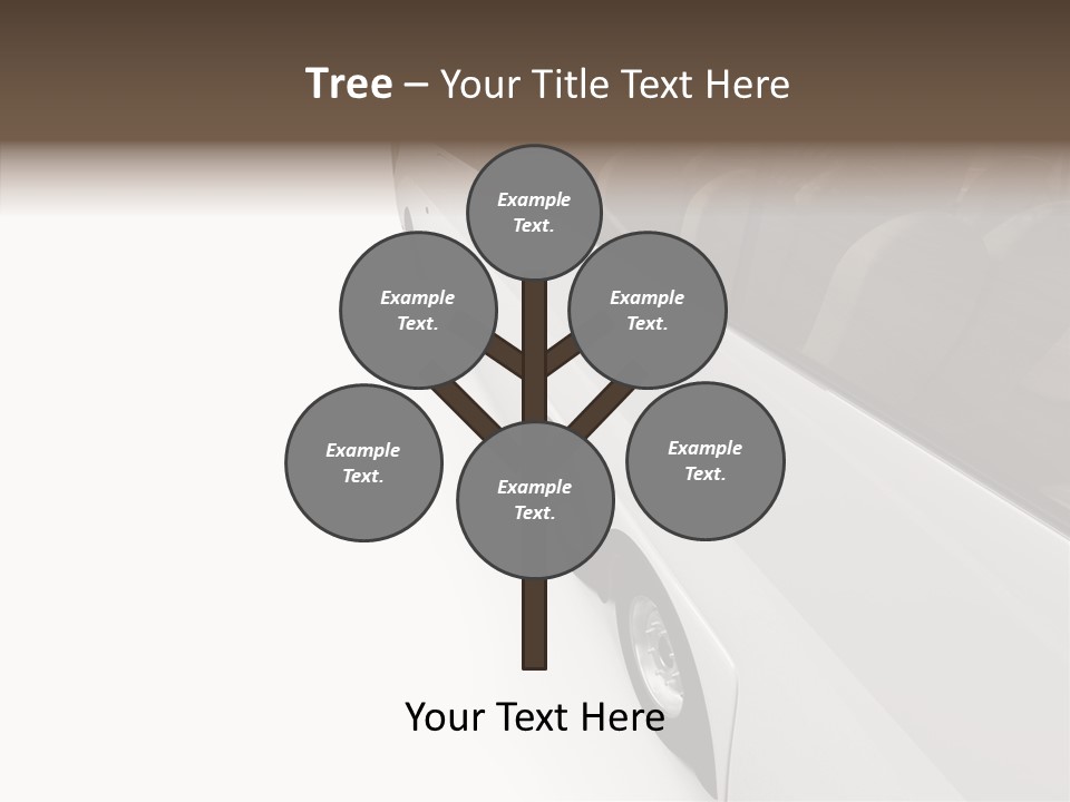 Vacation Transport Ticket PowerPoint Template