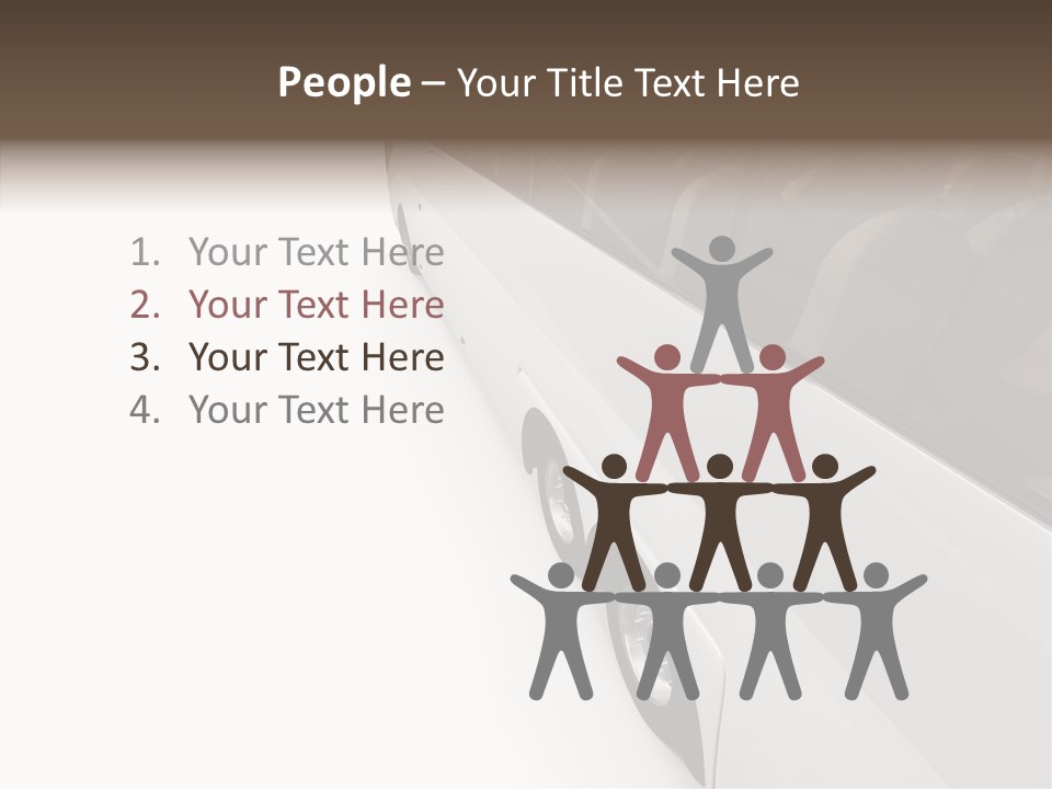 Vacation Transport Ticket PowerPoint Template