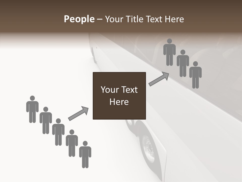 Vacation Transport Ticket PowerPoint Template