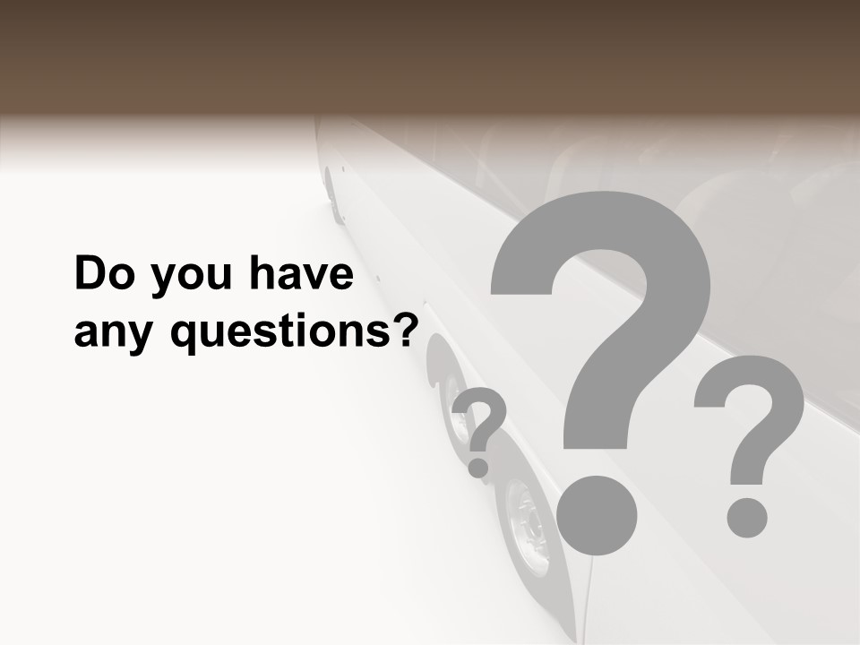 Vacation Transport Ticket PowerPoint Template