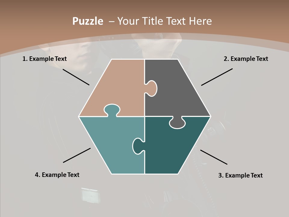 Photographing Professional People PowerPoint Template