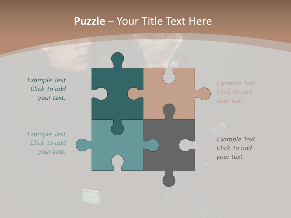 Photographing Professional People PowerPoint Template