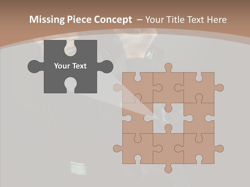 Photographing Professional People PowerPoint Template