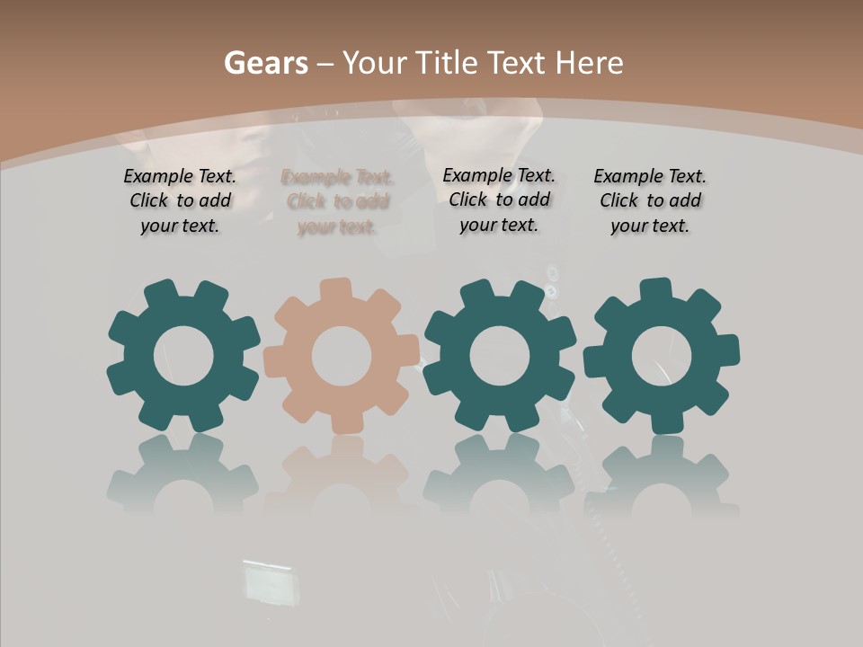 Photographing Professional People PowerPoint Template