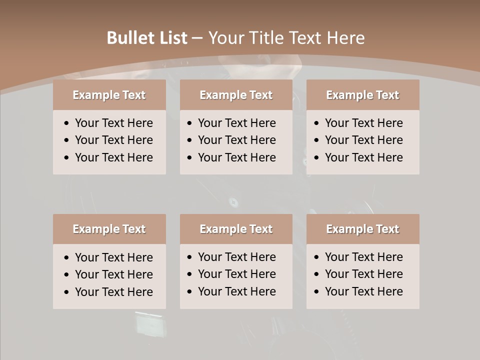 Photographing Professional People PowerPoint Template