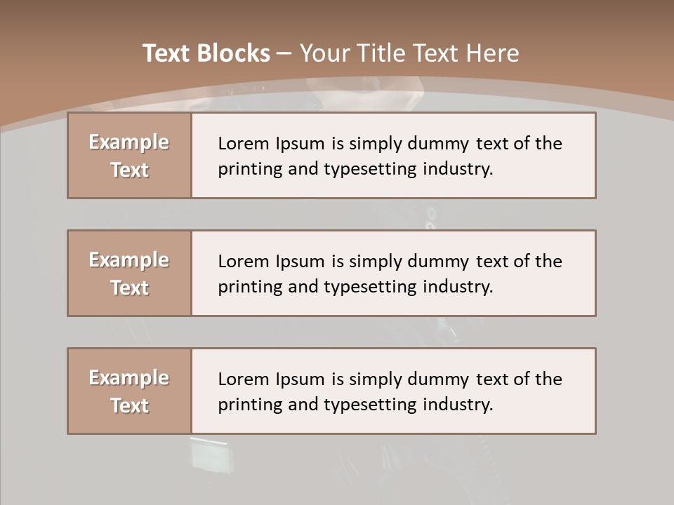 Photographing Professional People PowerPoint Template