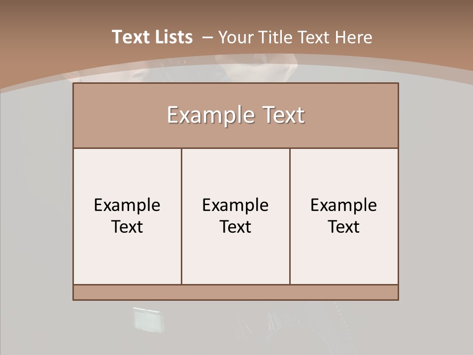 Photographing Professional People PowerPoint Template