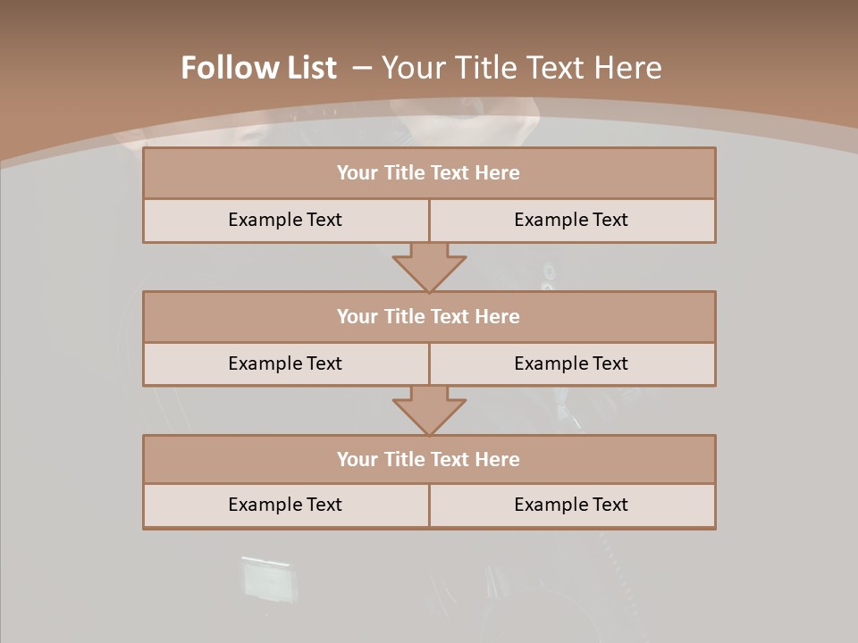 Photographing Professional People PowerPoint Template