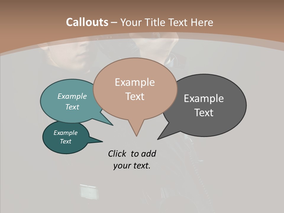 Photographing Professional People PowerPoint Template