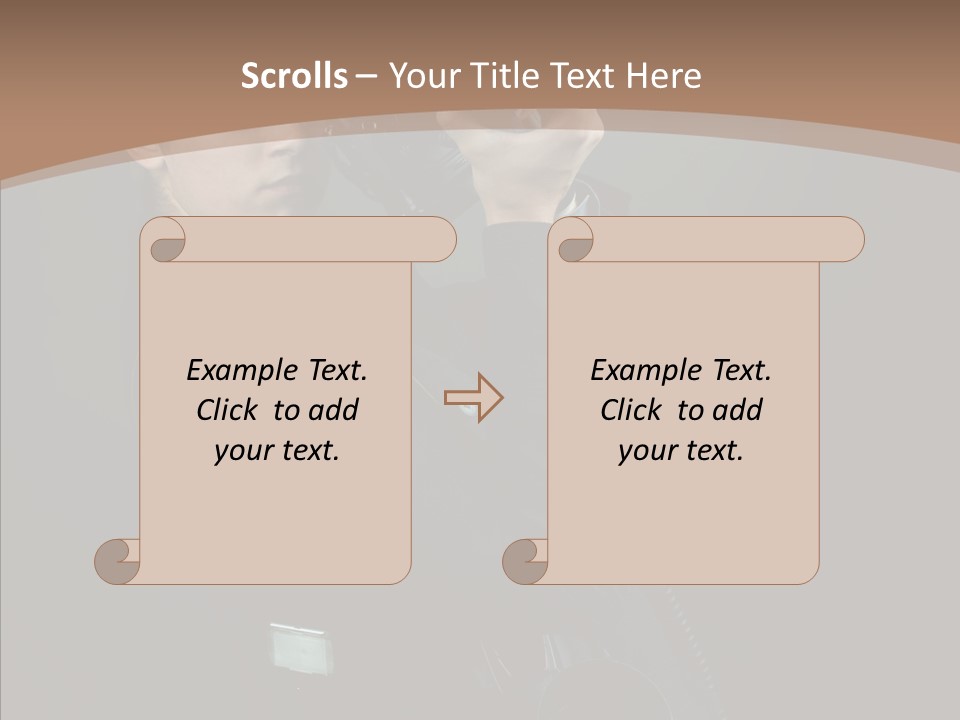 Photographing Professional People PowerPoint Template