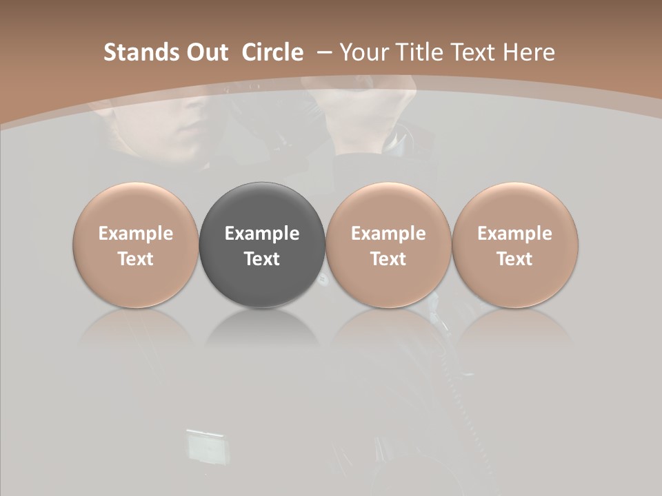 Photographing Professional People PowerPoint Template