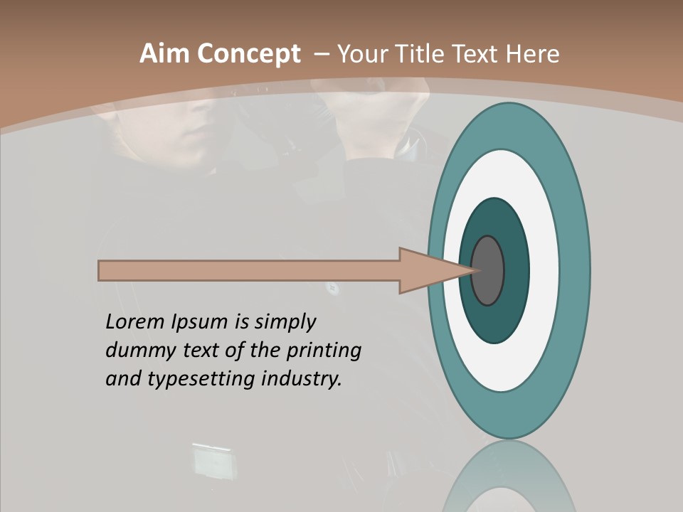 Photographing Professional People PowerPoint Template