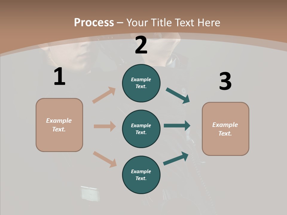 Photographing Professional People PowerPoint Template