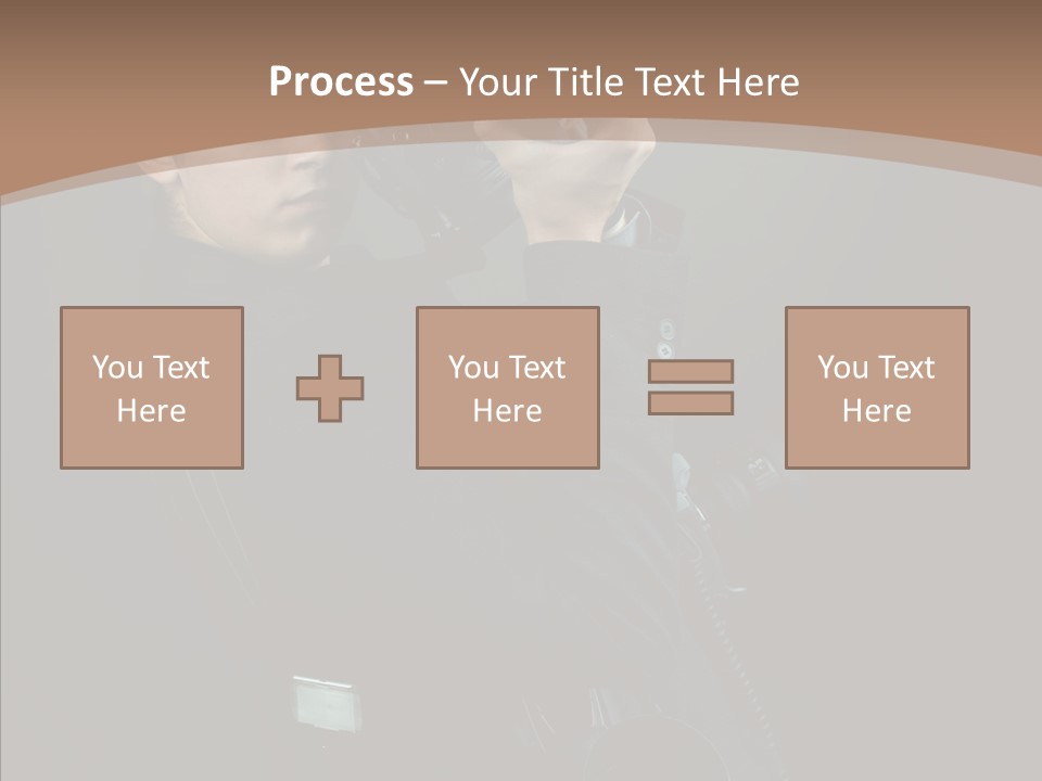 Photographing Professional People PowerPoint Template