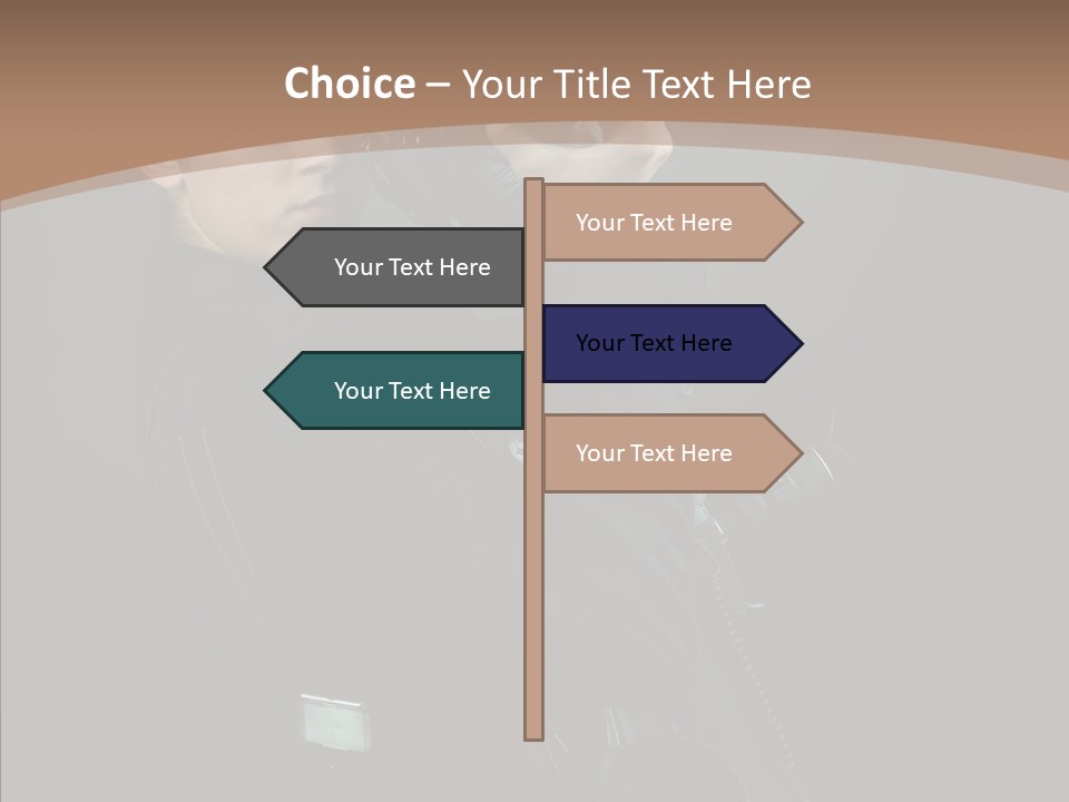 Photographing Professional People PowerPoint Template