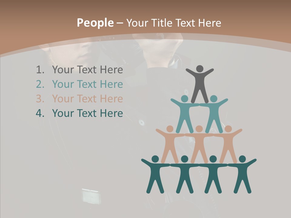 Photographing Professional People PowerPoint Template