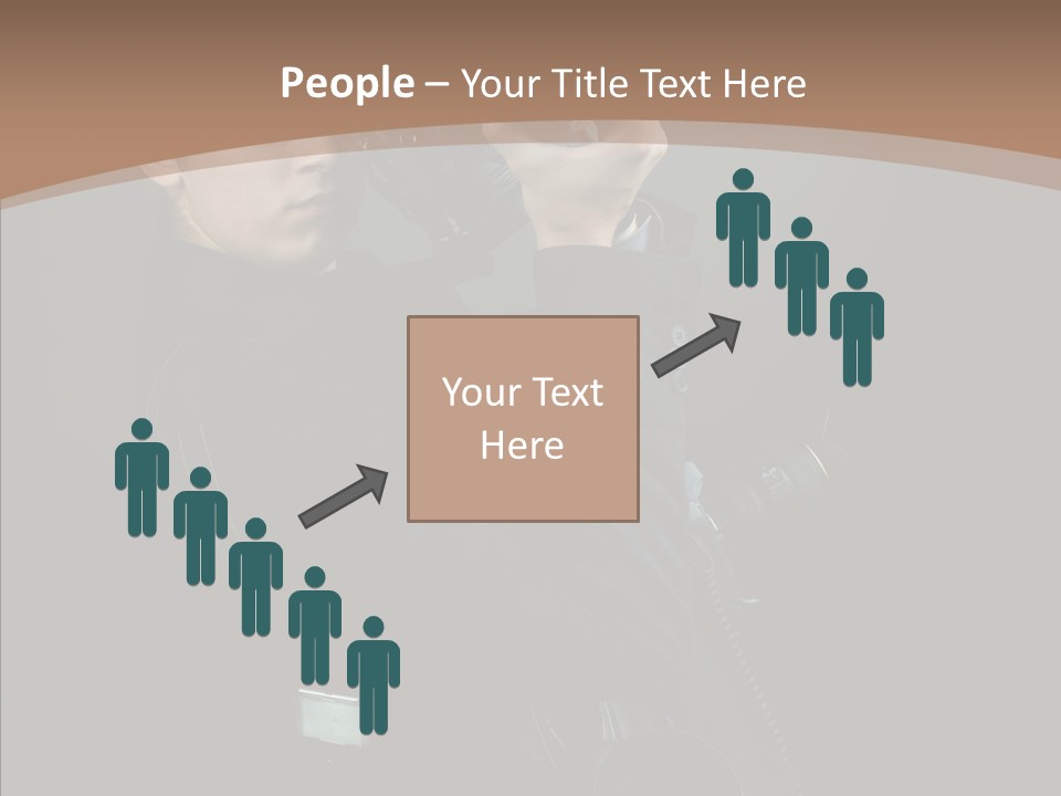 Photographing Professional People PowerPoint Template