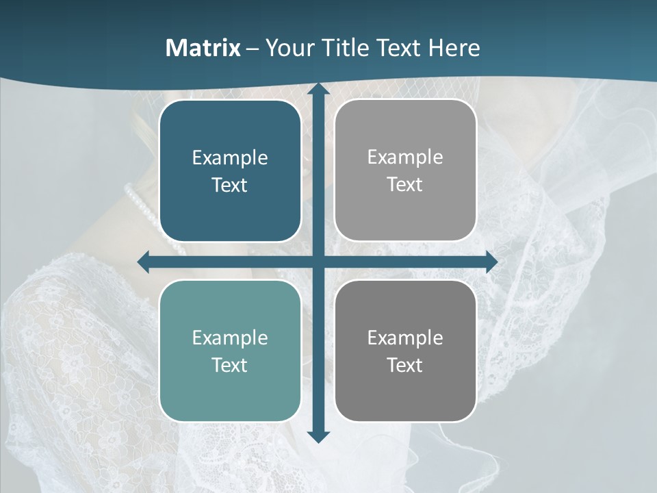 Blonde Smile Sight PowerPoint Template