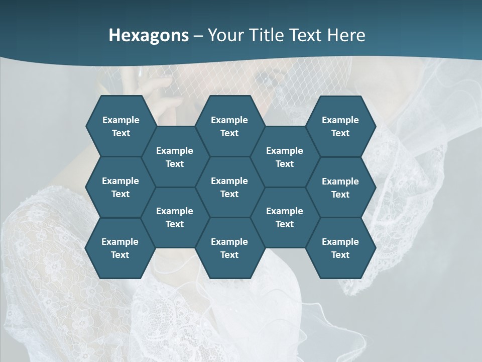 Blonde Smile Sight PowerPoint Template