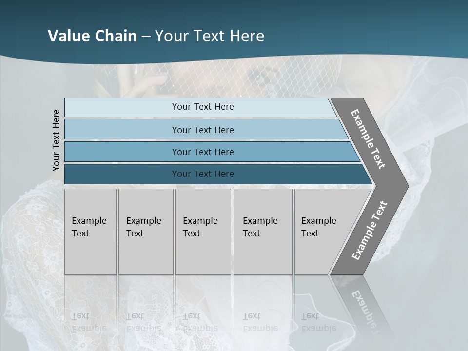 Blonde Smile Sight PowerPoint Template