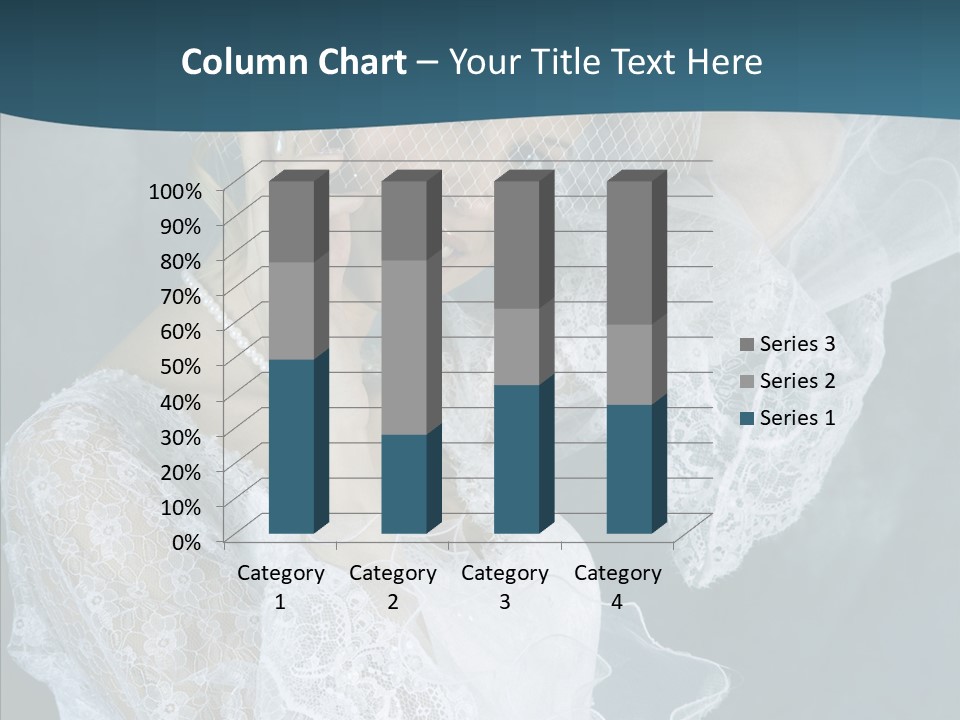 Blonde Smile Sight PowerPoint Template
