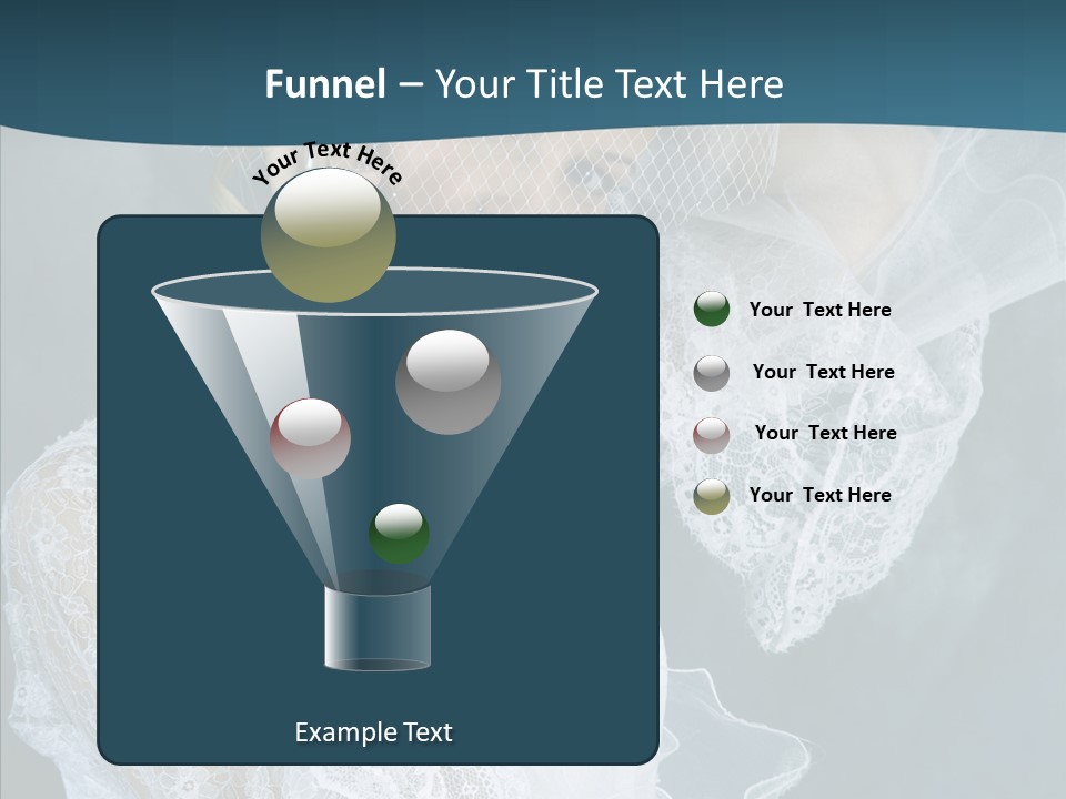 Blonde Smile Sight PowerPoint Template