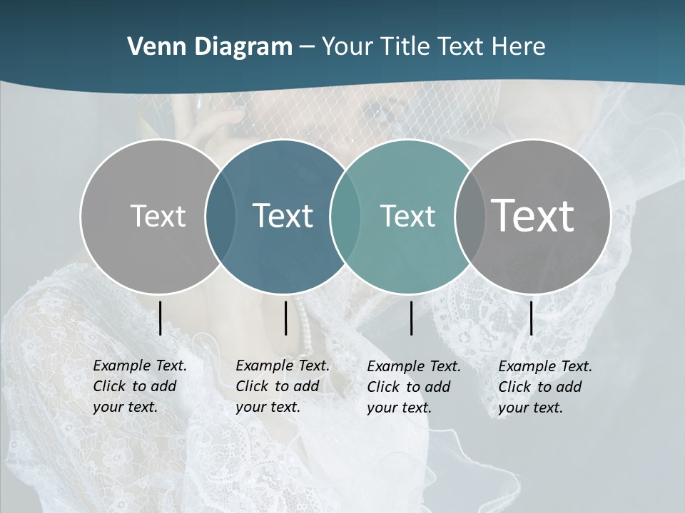 Blonde Smile Sight PowerPoint Template