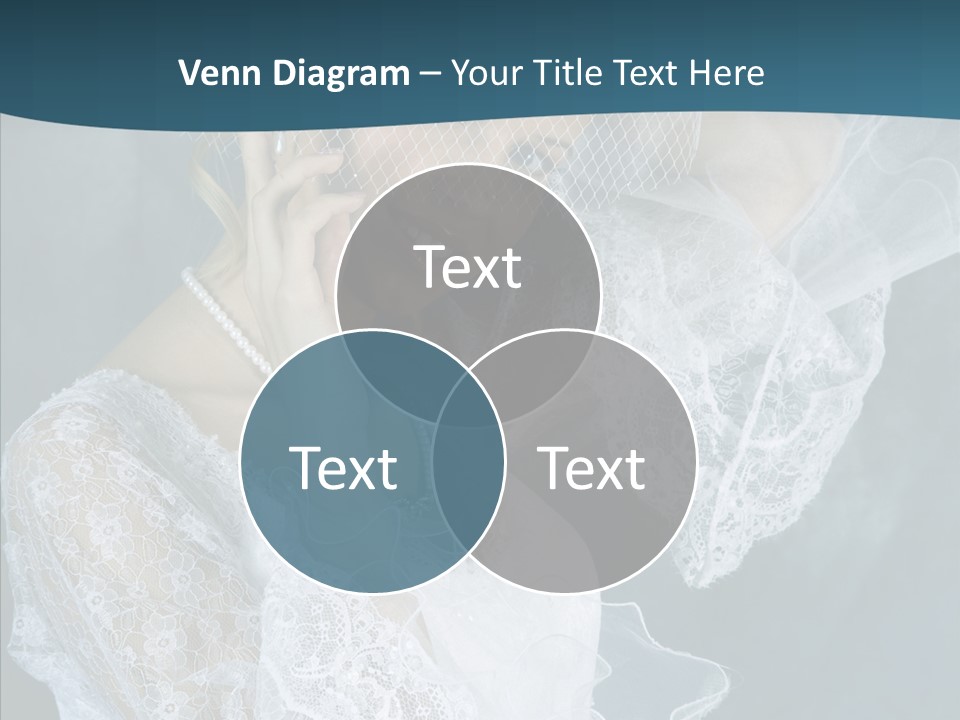 Blonde Smile Sight PowerPoint Template