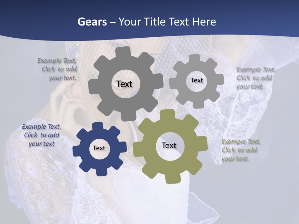 Person Woman Cheerful PowerPoint Template