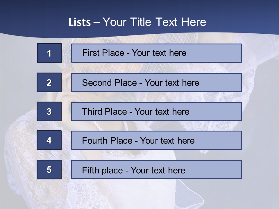 Person Woman Cheerful PowerPoint Template