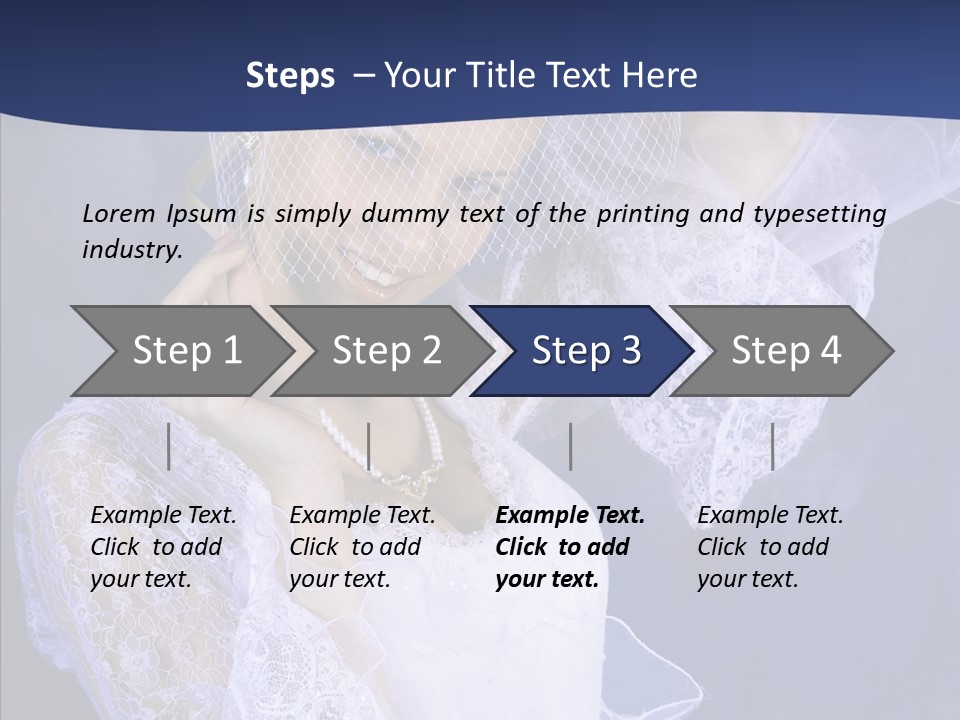 Person Woman Cheerful PowerPoint Template