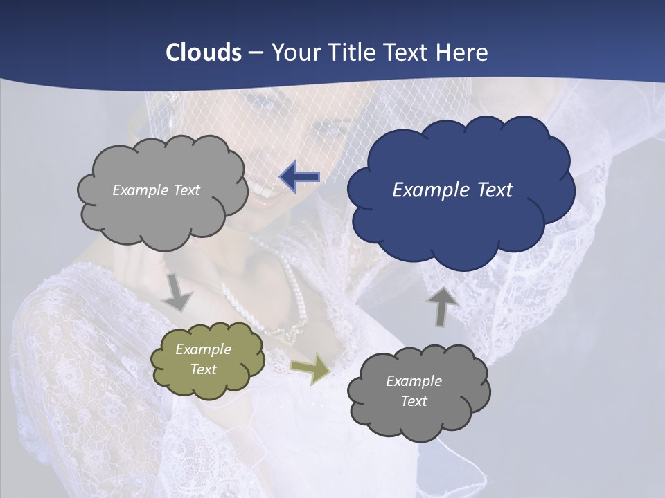 Person Woman Cheerful PowerPoint Template