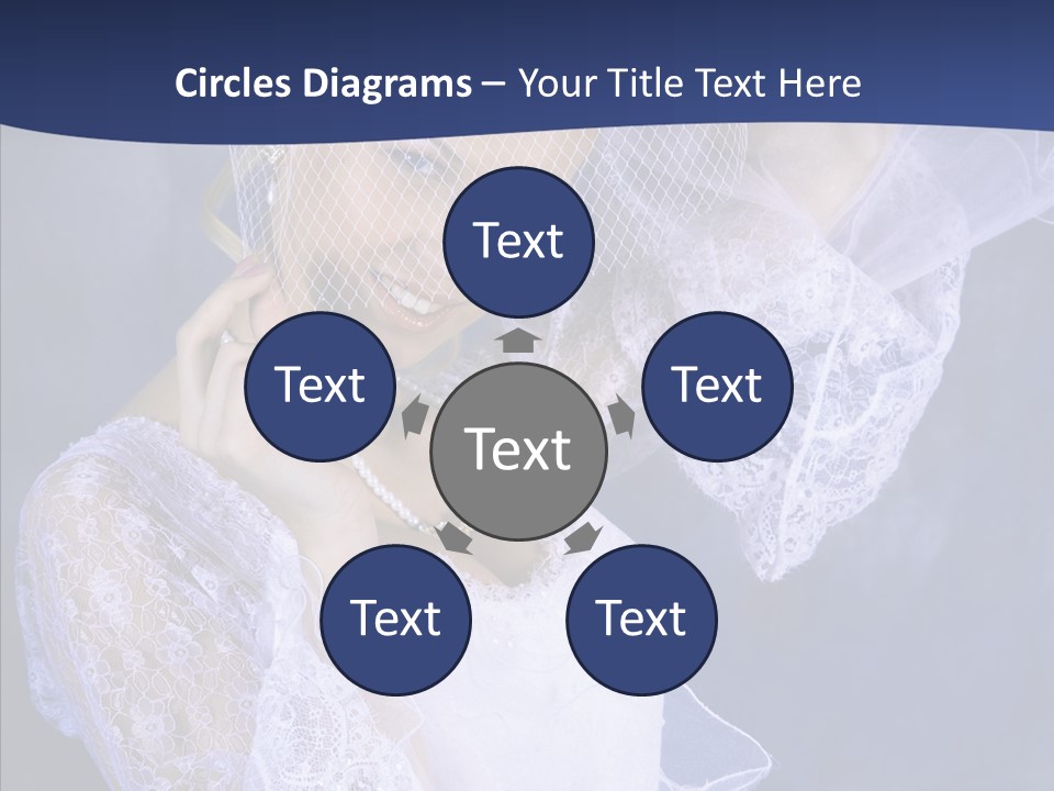 Person Woman Cheerful PowerPoint Template