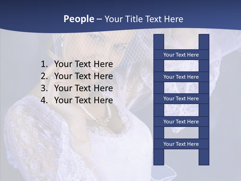 Person Woman Cheerful PowerPoint Template