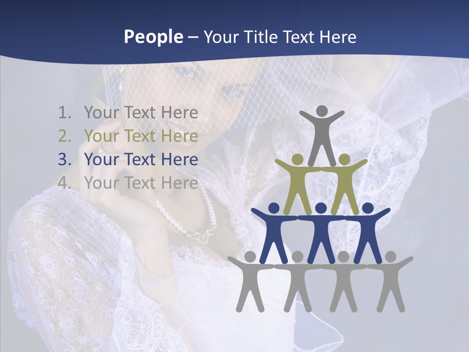 Person Woman Cheerful PowerPoint Template