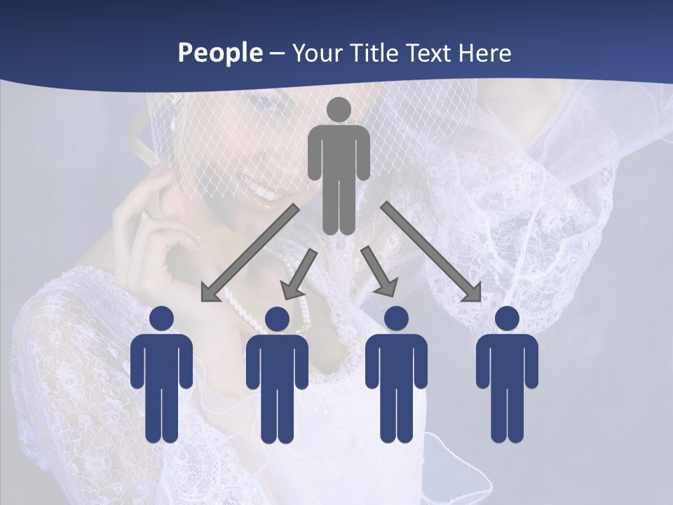 Person Woman Cheerful PowerPoint Template