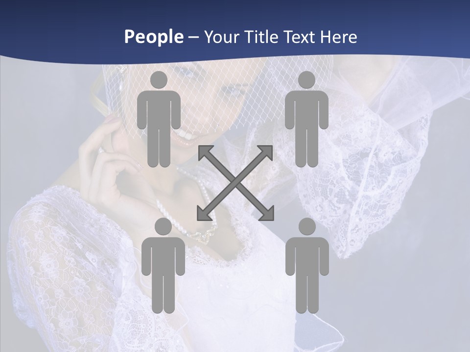 Person Woman Cheerful PowerPoint Template