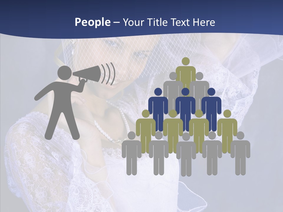 Person Woman Cheerful PowerPoint Template