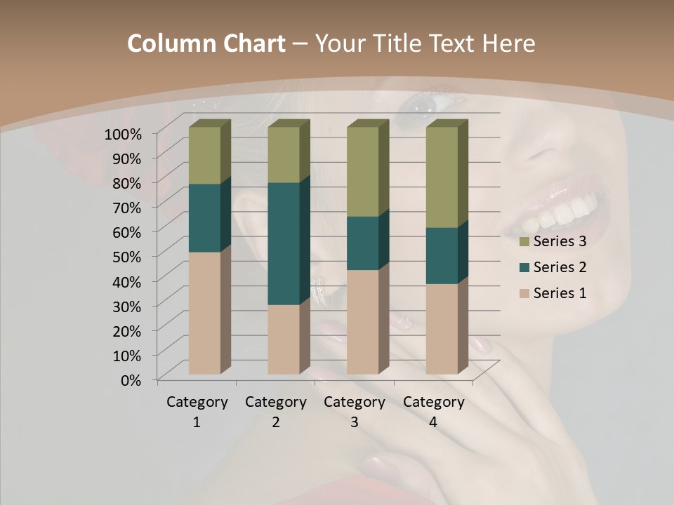 Veil Sexual Stylish PowerPoint Template