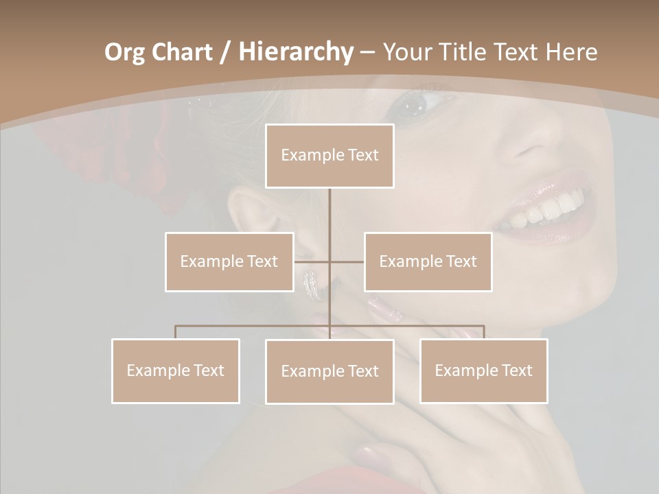 Veil Sexual Stylish PowerPoint Template