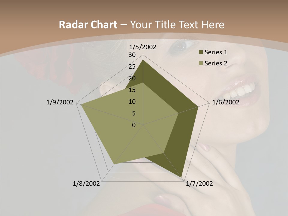 Veil Sexual Stylish PowerPoint Template