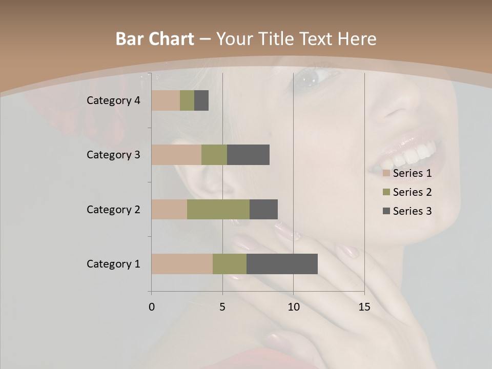 Veil Sexual Stylish PowerPoint Template