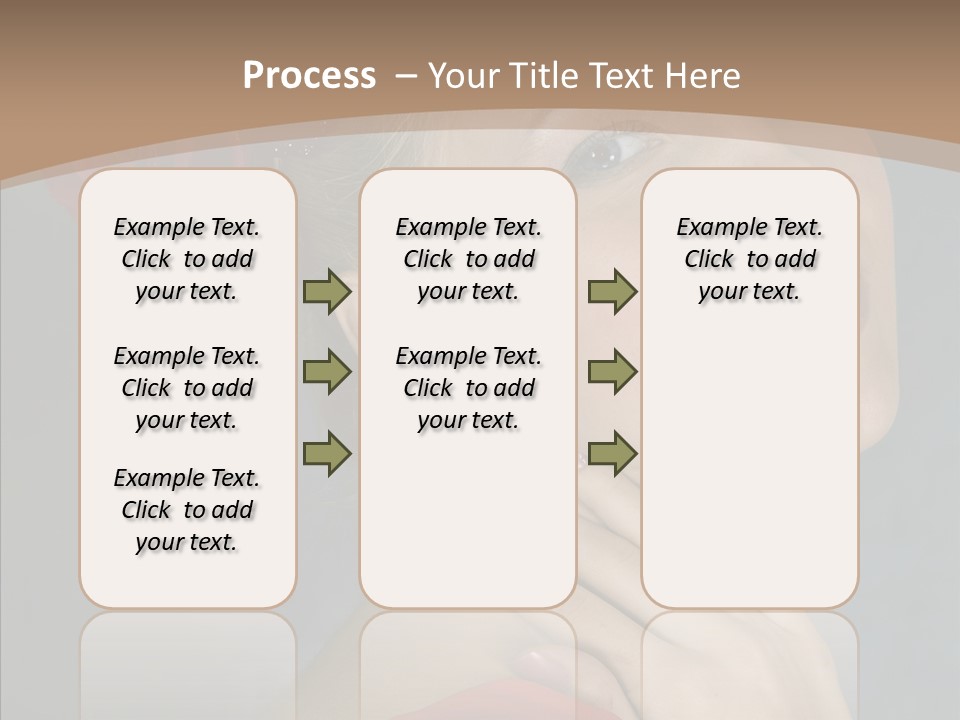 Veil Sexual Stylish PowerPoint Template