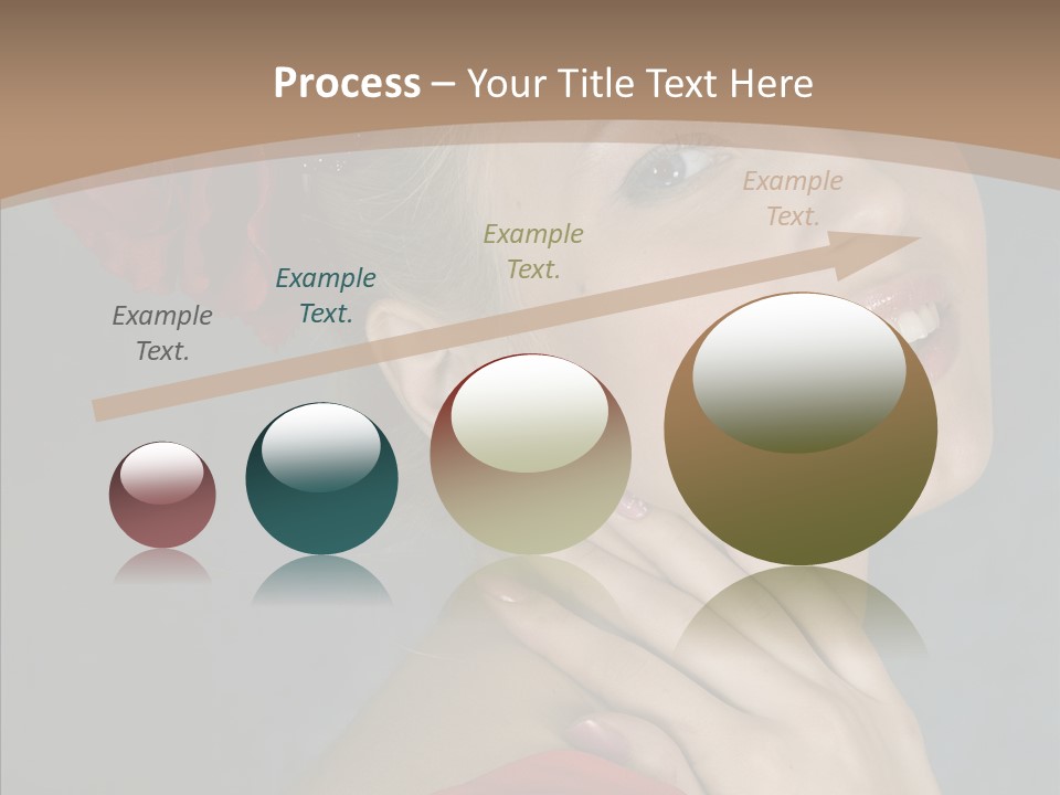 Veil Sexual Stylish PowerPoint Template